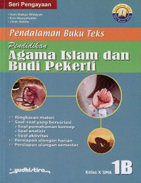 Pendalaman Buku Teks Pendidikan Agama Islam dan Budi Pekerti Kelas X SMA 1B